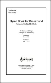 Hymn Book for Brass Band Concert Band sheet music cover